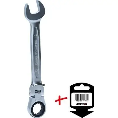 Ratschen-Ringgabelschlüssel KS TOOLS 503.4817-E Bild Ratschen-Ringgabelschlüssel KS TOOLS 503.4817-E