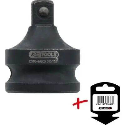 Reduzieradapter, Knarre KS TOOLS 515.1531-E Bild Reduzieradapter, Knarre KS TOOLS 515.1531-E