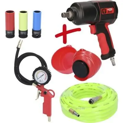 Schlagschrauber-Satz (Druckluft) KS TOOLS 515.2100 Bild Schlagschrauber-Satz (Druckluft) KS TOOLS 515.2100