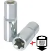 Steckschlüsseleinsatz KS TOOLS 918.1766-E Bild Steckschlüsseleinsatz KS TOOLS 918.1766-E