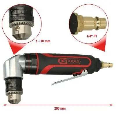 Winkelbohrmaschine (Druckluft) KS TOOLS 515.5465 Bild Winkelbohrmaschine (Druckluft) KS TOOLS 515.5465
