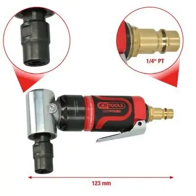 Winkelschleifer (Druckluft) KS TOOLS 515.5535 Bild Winkelschleifer (Druckluft) KS TOOLS 515.5535