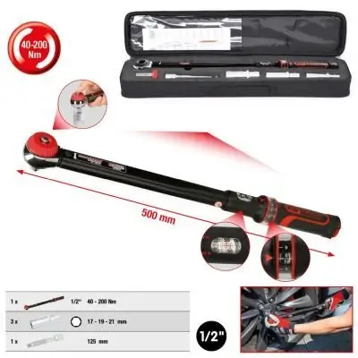 Drehmomentschlüssel-Satz KS TOOLS 516.1905 Bild Drehmomentschlüssel-Satz KS TOOLS 516.1905