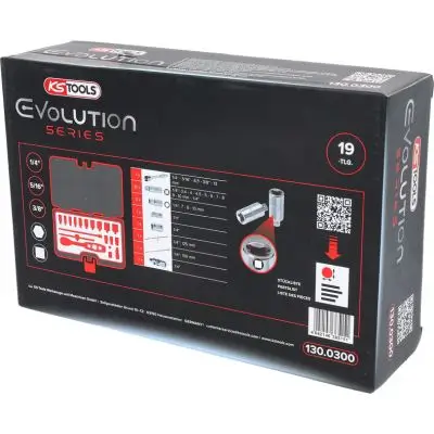Steckschlüsselsatz KS TOOLS 130.0300 Bild Steckschlüsselsatz KS TOOLS 130.0300