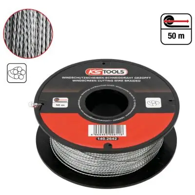 Schneiddraht, Scheibendemontage KS TOOLS 140.2642