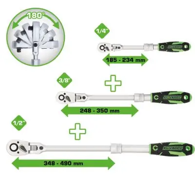 Umschaltknarren-Satz KS TOOLS 512.0103