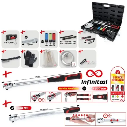 Drehmomentschlüssel-Satz KS TOOLS 516.2450 Bild Drehmomentschlüssel-Satz KS TOOLS 516.2450