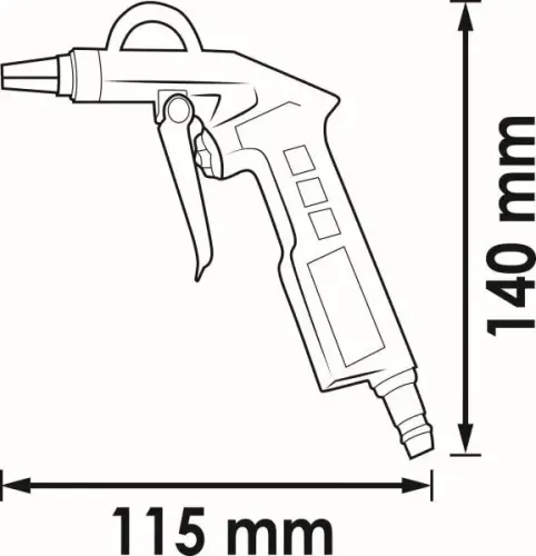 Druckluftpistole VIGOR V7135 Bild Druckluftpistole VIGOR V7135