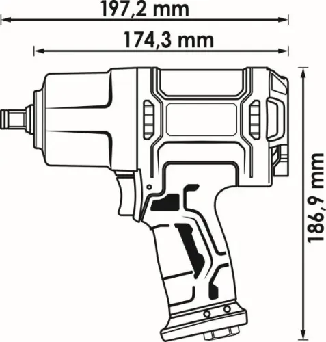 Schlagschrauber (Druckluft) VIGOR V4800N Bild Schlagschrauber (Druckluft) VIGOR V4800N