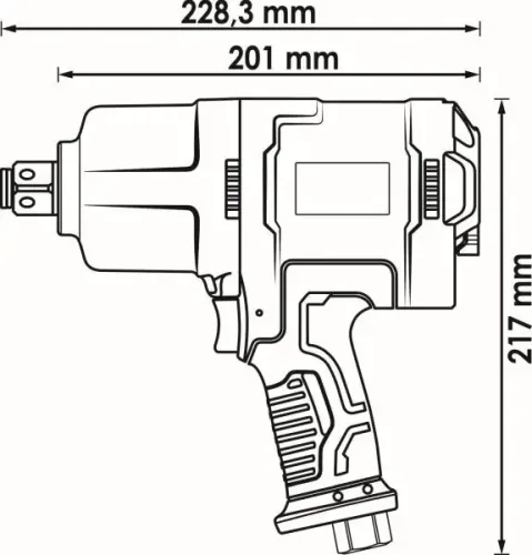 Schlagschrauber (Druckluft) VIGOR V6899N Bild Schlagschrauber (Druckluft) VIGOR V6899N