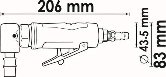 Stabschleifer (Druckluft) VIGOR V5673 Bild Stabschleifer (Druckluft) VIGOR V5673