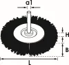 Schleifbürste VIGOR V6803-75 Bild Schleifbürste VIGOR V6803-75
