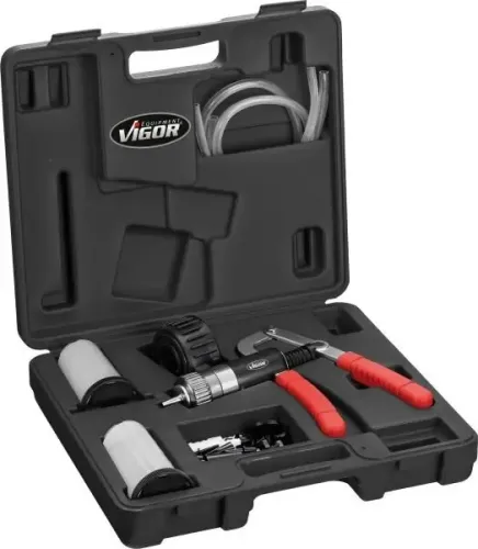 Adaptersatz, Vakuum-Befüllgerät (Kühlsystem) VIGOR V4325 Bild Adaptersatz, Vakuum-Befüllgerät (Kühlsystem) VIGOR V4325