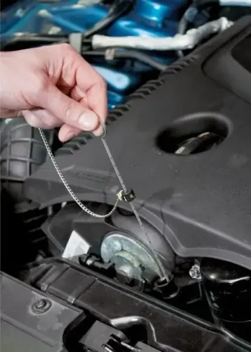 Service-Messstab, Ölwechsel VIGOR V2645 Bild Service-Messstab, Ölwechsel VIGOR V2645