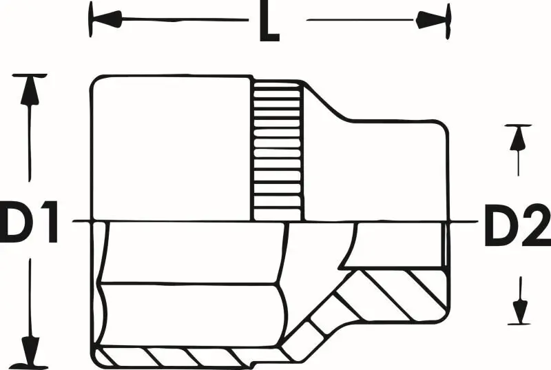 Steckschlüsseleinsatz VIGOR V7514-10 Bild Steckschlüsseleinsatz VIGOR V7514-10