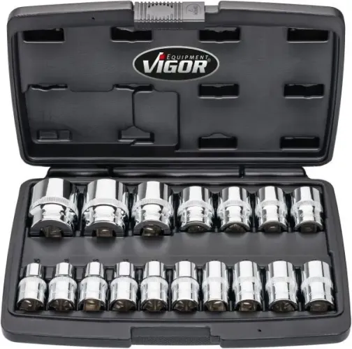 Steckschlüsselsatz VIGOR V7512/17 Bild Steckschlüsselsatz VIGOR V7512/17