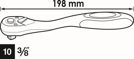 Umschaltknarre VIGOR V6038 Bild Umschaltknarre VIGOR V6038
