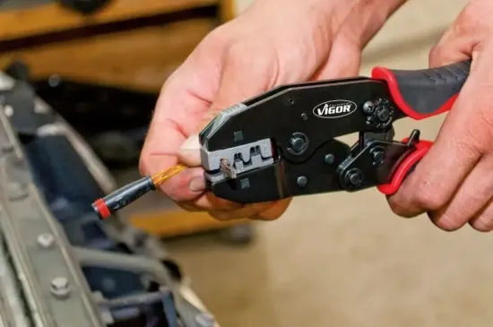 Crimpzangen-Set VIGOR V2499 Bild Crimpzangen-Set VIGOR V2499