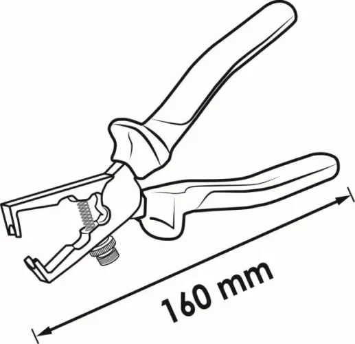 Abisolierwerkzeug VIGOR V2643 Bild Abisolierwerkzeug VIGOR V2643