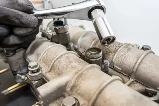 Ausdrehwerkzeugsatz, Stehbolzen VIGOR V6412/4 Bild Ausdrehwerkzeugsatz, Stehbolzen VIGOR V6412/4