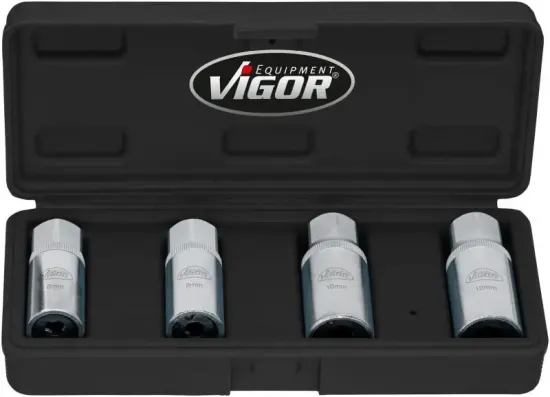 Ausdrehwerkzeugsatz, Stehbolzen VIGOR V6412/4 Bild Ausdrehwerkzeugsatz, Stehbolzen VIGOR V6412/4