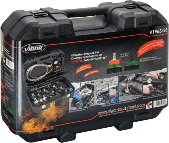Prüfset, Kühlsystemdruck VIGOR V1963/28 Bild Prüfset, Kühlsystemdruck VIGOR V1963/28
