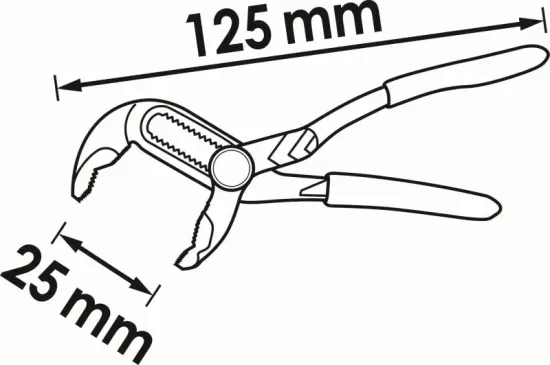 Universalzange VIGOR V6504-125 Bild Universalzange VIGOR V6504-125