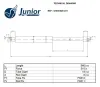 Gasfeder, Koffer-/Laderaum JUNIOR GAS SPRING GH0515461211 Bild Gasfeder, Koffer-/Laderaum JUNIOR GAS SPRING GH0515461211