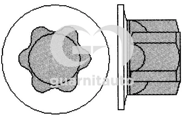 Zylinderkopfschraubensatz GUARNITAUTO 703709-1010