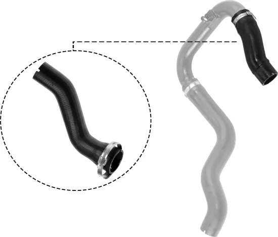Ladeluftschlauch RAPRO R11592 Bild Ladeluftschlauch RAPRO R11592