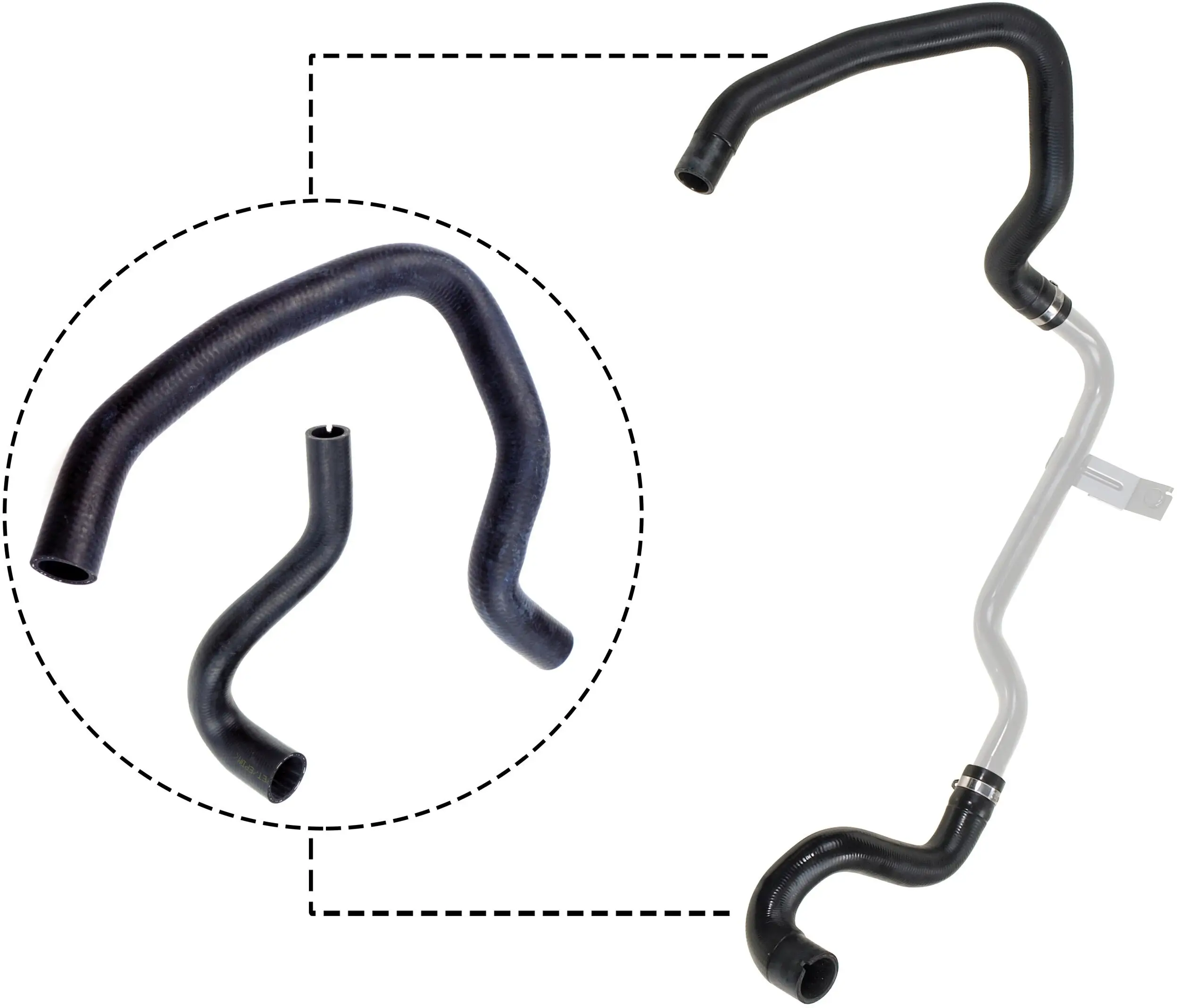 Kühlerschlauch unten RAPRO R15360