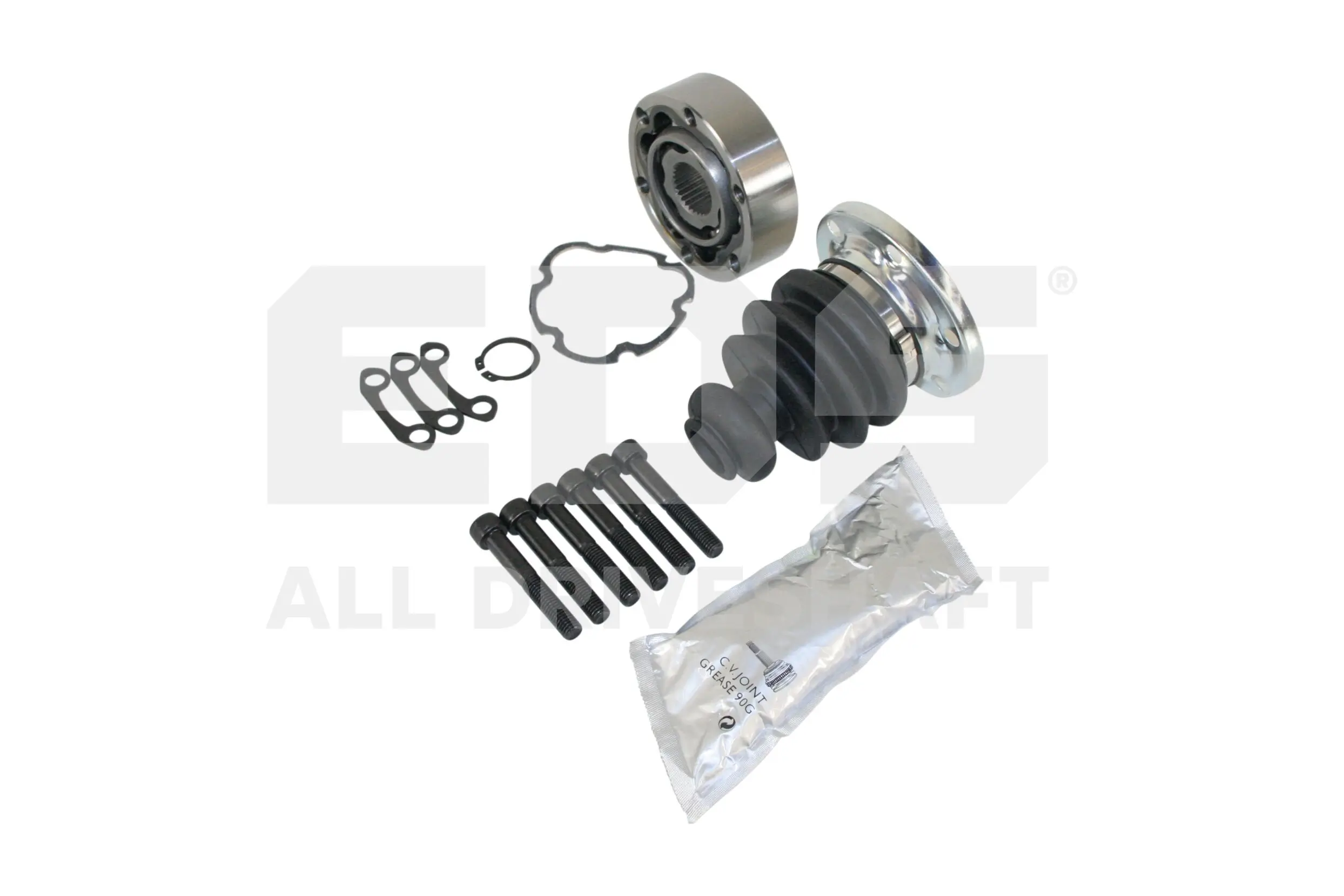 Gelenksatz, Antriebswelle Vorderachse links Vorderachse rechts getriebeseitig EDS – ALL DRIVESHAFT 2110914-GE