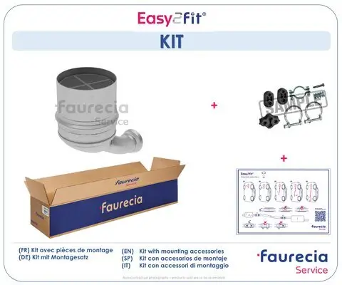 Ruß-/Partikelfilter, Abgasanlage Faurecia FS45403S Bild Ruß-/Partikelfilter, Abgasanlage Faurecia FS45403S
