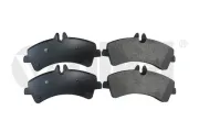 Bremsbelagsatz, Scheibenbremse Hinterachse vika 66981045501