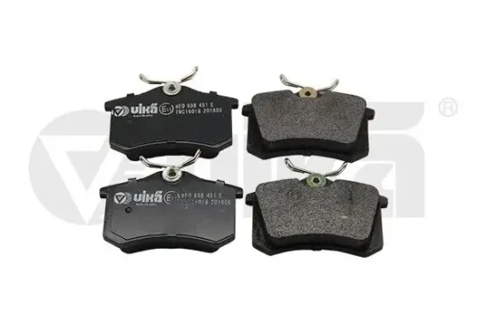 Bremsbelagsatz, Scheibenbremse Hinterachse vika 66981100701 Bild Bremsbelagsatz, Scheibenbremse Hinterachse vika 66981100701