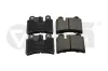 Bremsbelagsatz, Scheibenbremse Hinterachse vika 66981100901