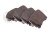 Bremsbelagsatz, Scheibenbremse hinten vika 66981103101