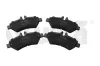 Bremsbelagsatz, Scheibenbremse Hinterachse vika 66981690001