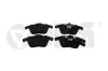 Bremsbelagsatz, Scheibenbremse Vorderachse vika 66981691801
