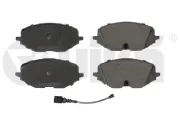 Bremsbelagsatz, Scheibenbremse Vorderachse vika 66981704001