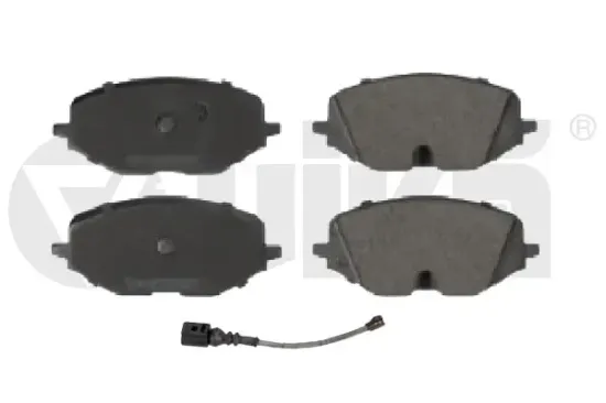 Bremsbelagsatz, Scheibenbremse Vorderachse vika 66981704001 Bild Bremsbelagsatz, Scheibenbremse Vorderachse vika 66981704001