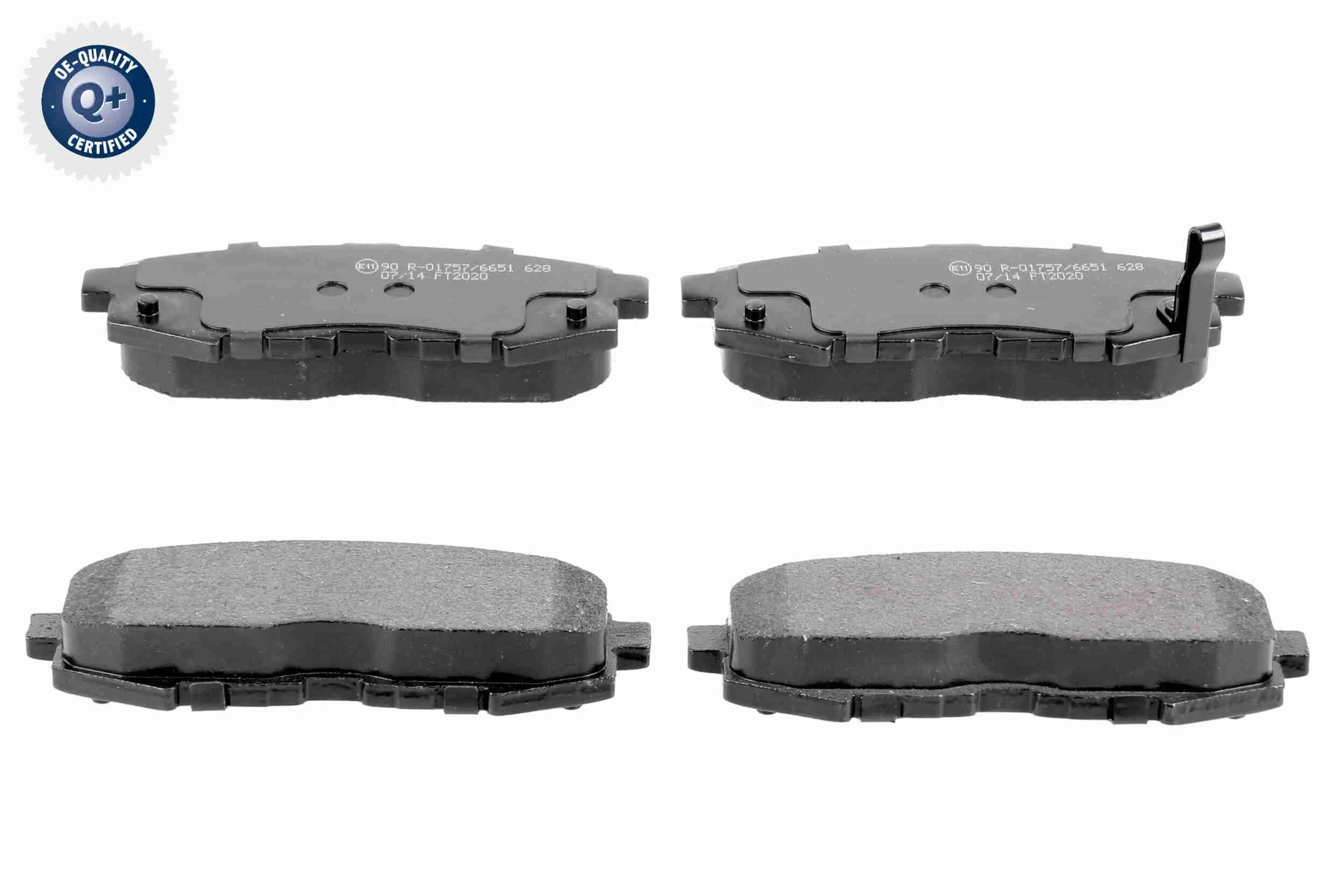 Bremsbelagsatz, Scheibenbremse ACKOJA A32-0131