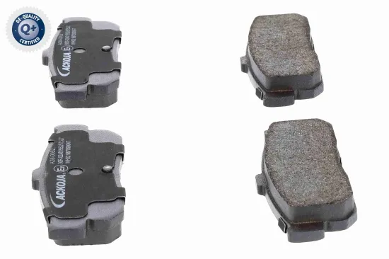 Bremsbelagsatz, Scheibenbremse Hinterachse ACKOJA A38-0052 Bild Bremsbelagsatz, Scheibenbremse Hinterachse ACKOJA A38-0052