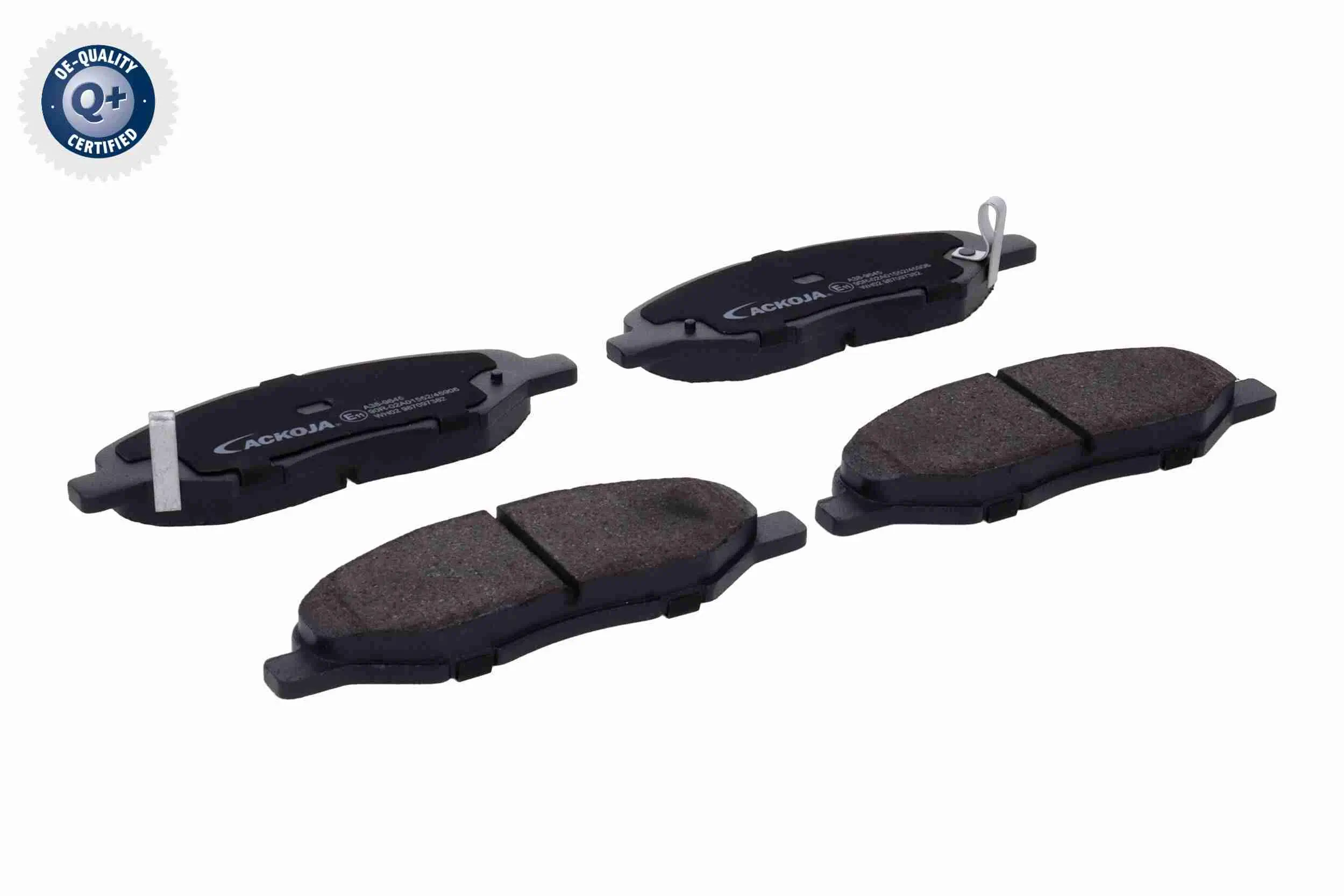 Bremsbelagsatz, Scheibenbremse Vorderachse ACKOJA A38-9645