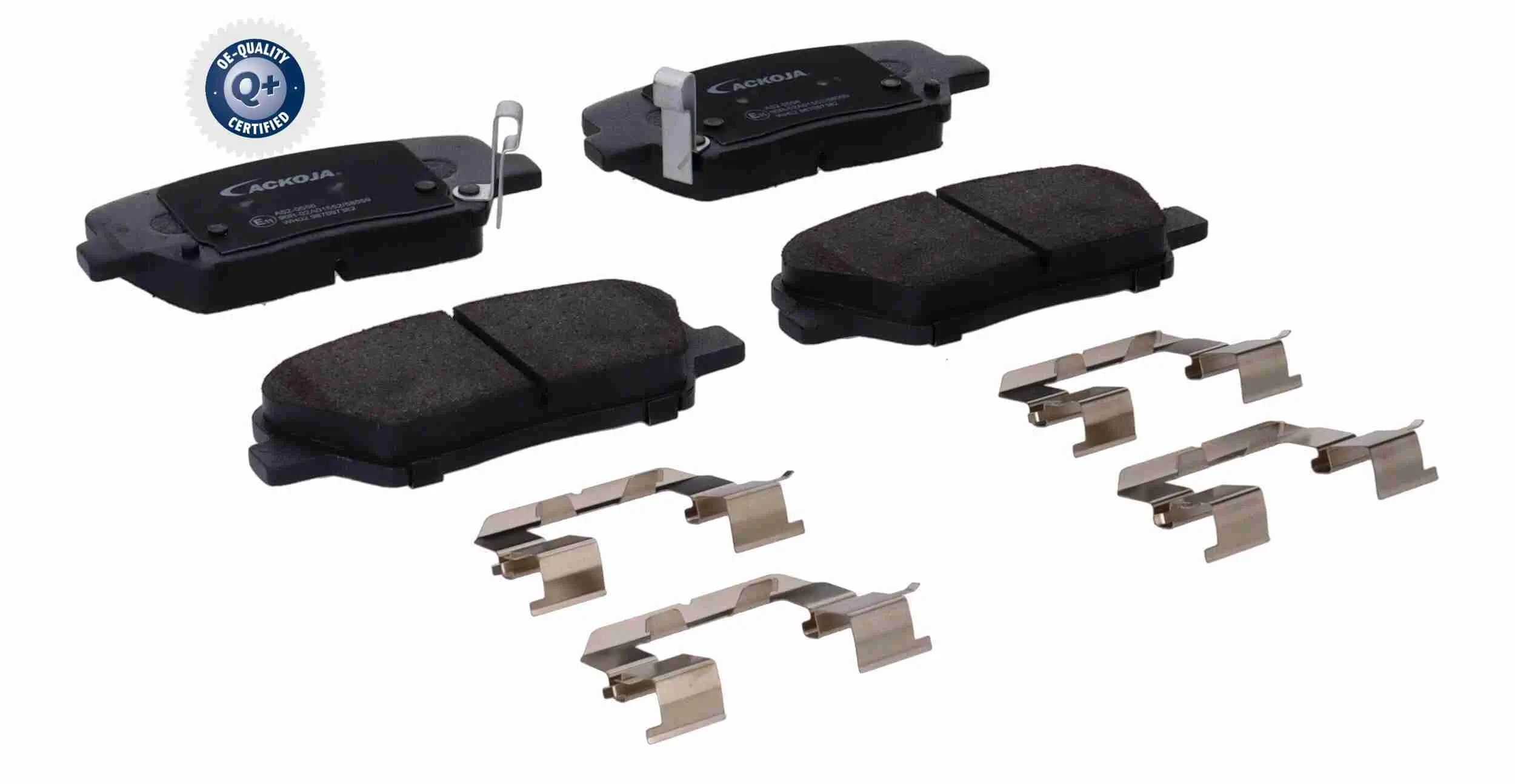 Bremsbelagsatz, Scheibenbremse Vorderachse ACKOJA A52-0556