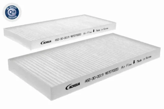 Filter, Innenraumluft ACKOJA A52-30-0019 Bild Filter, Innenraumluft ACKOJA A52-30-0019