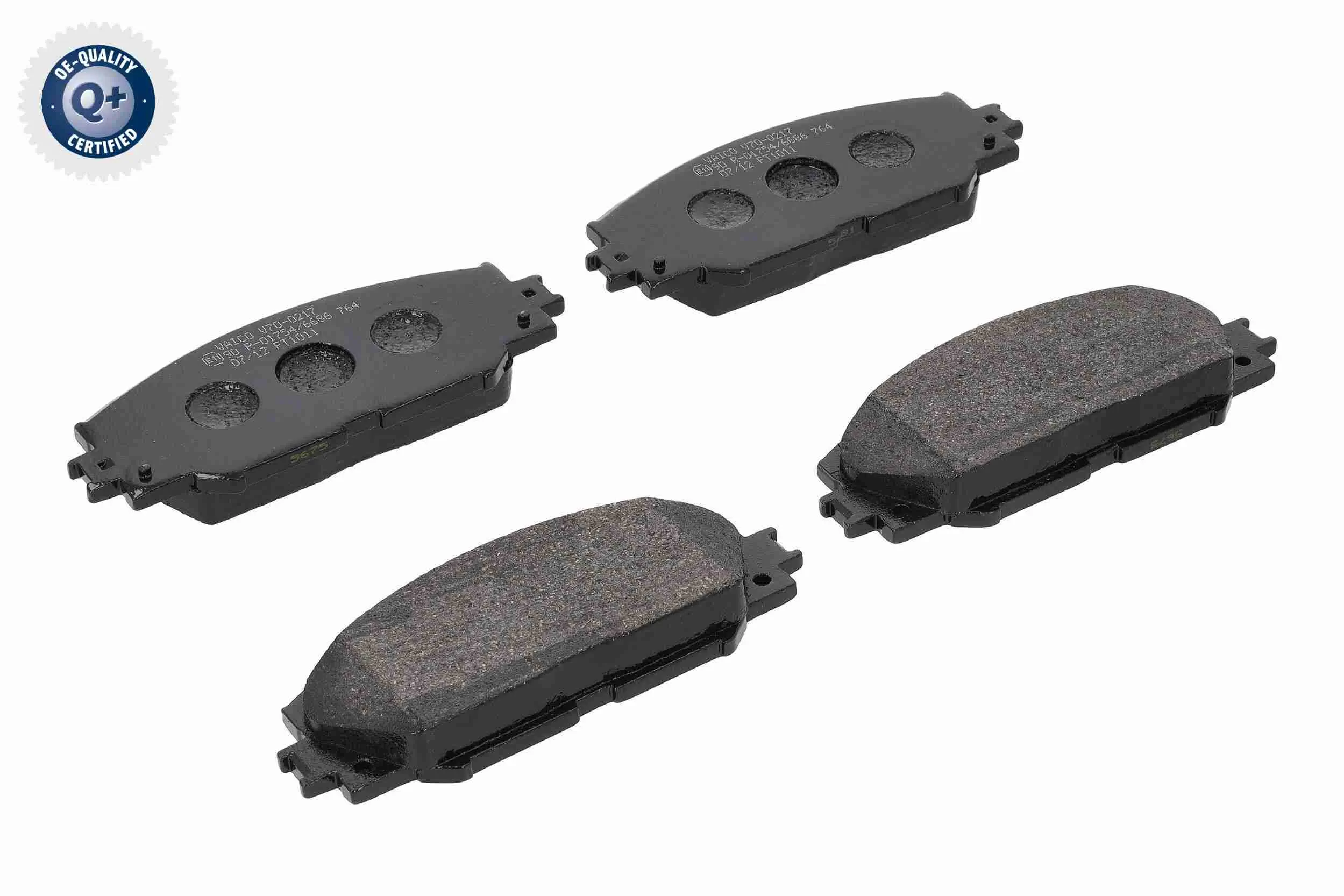 Bremsbelagsatz, Scheibenbremse Vorderachse ACKOJA A70-0217