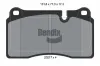 Bremsbelagsatz, Scheibenbremse Vorderachse BENDIX Braking BPD1690