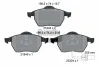 Bremsbelagsatz, Scheibenbremse Vorderachse BENDIX Braking BPD1516