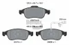 Bremsbelagsatz, Scheibenbremse Vorderachse BENDIX Braking BPD2574